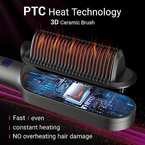 ?Amika Hair Brush: Detangles, Smooths, and Styles Hair? - Image 4