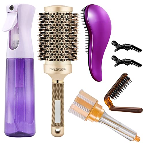 Amika Ergonomic Hair Dryer Brush Set for Fast, Easy Styling