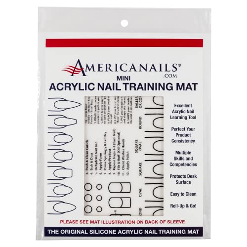 Ana 500 Piece Clear Medium Size Acrylic Nail Tips - Image 5