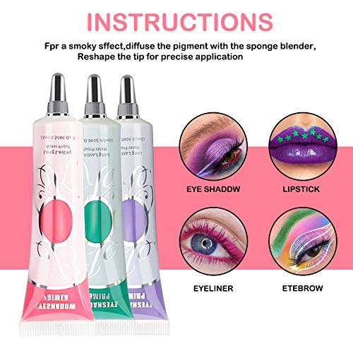 Angel Eyeshadow Primer 15ml Long-lasting Crease-Free Shadow Base - Image 4