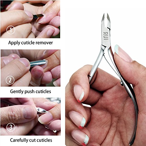 Stainless Steel Angled Cuticle Clippers for Precise Trimming and Clean Nails - Image 5