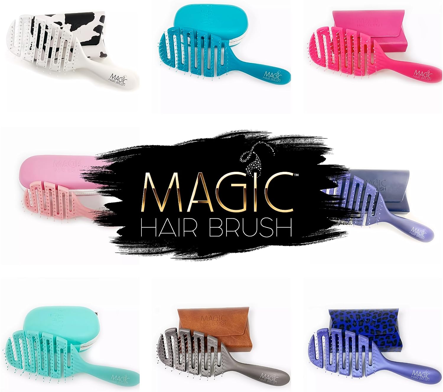 Argan Magic Hair Brush: Tangle-free hair with argan oil benefits. - Image 5