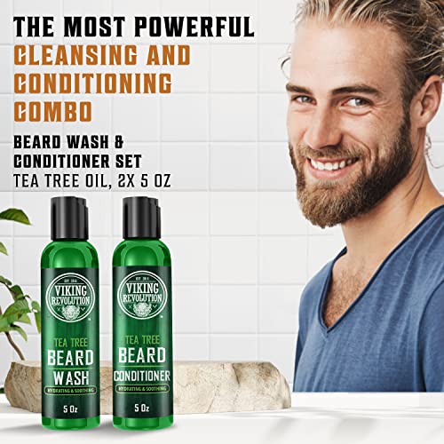 8 oz Argan Oil Beard Shampoo Nourishing Cleanser for Healthy Facial Hair - Image 4