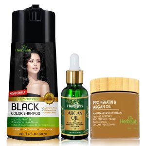 Argan Oil Black Hair Color 4.0 fl oz for Rich Vibrant Hair