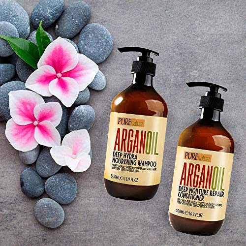 Argan Oil Hydrating Curly Hair Conditioner 12 oz Nourishing Treatment - Image 7