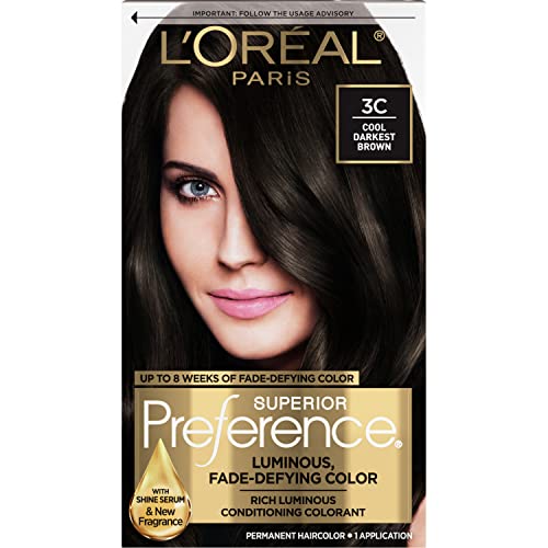 Argan Oil Dark Chocolate Brown Hair Color 4.5 oz for Rich Vibrant Shine