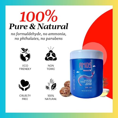 Argan Oil Deep Conditioning Hair Mask Spa Treatment Mastic Formula 250ml - Image 3