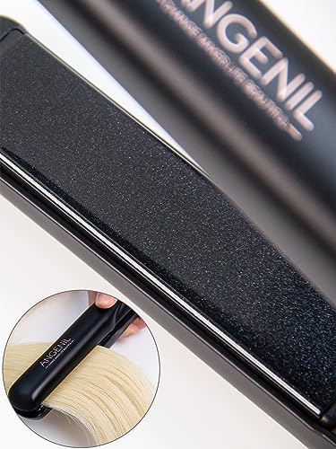 Professional Argan Oil Hair Straightener 1.25 Inch Plates for Smooth Silky Hair - Image 6