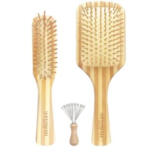 Argan Oil Infused Lightweight Hair Brush for Smooth Shiny Hair