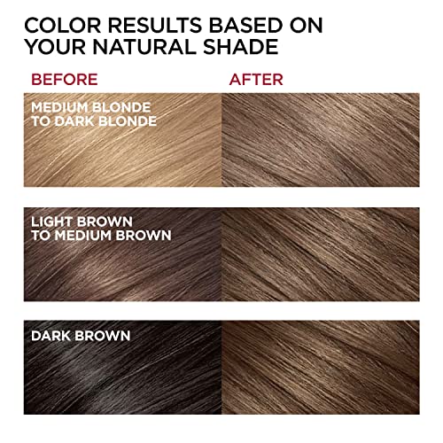 Argan Oil Light Chocolate Brown Permanent Hair Dye 4.1 oz Vibrant Color - Image 5