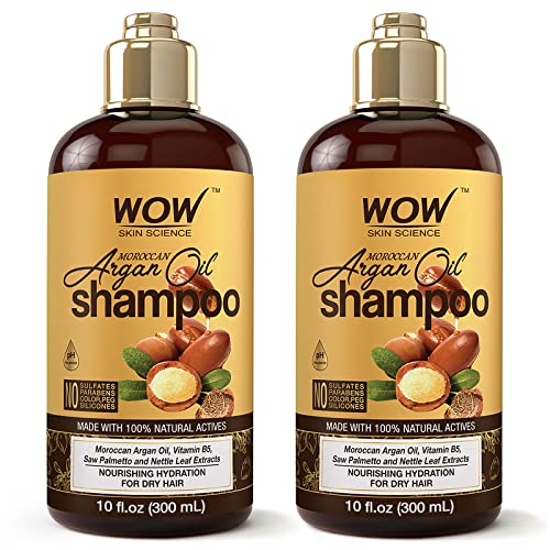 Argan Oil Shampoo for Hair Growth DHT Blockage 16 oz Bottle