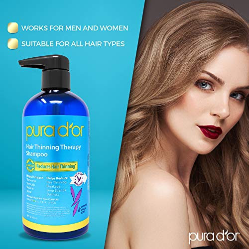 16 oz Argan Oil Shampoo for Hair Loss Treatment with Natural Ingredients - Image 2