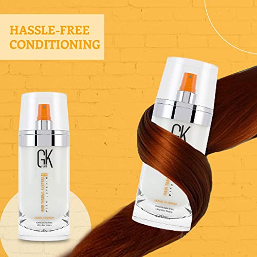 Arganatural Keratin Smoothing Leave-In Conditioner 8 oz for Frizz Control - Image 2