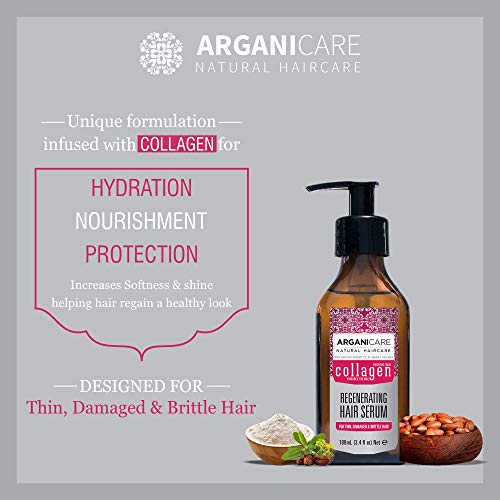 Arganicare Collagen Hair Serum 100ml for Restorative Strength - Image 3
