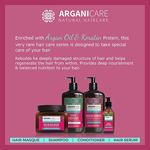 Arganicare Keratin Hair Serum 100ml for Nourishing and Strengthening - Image 5