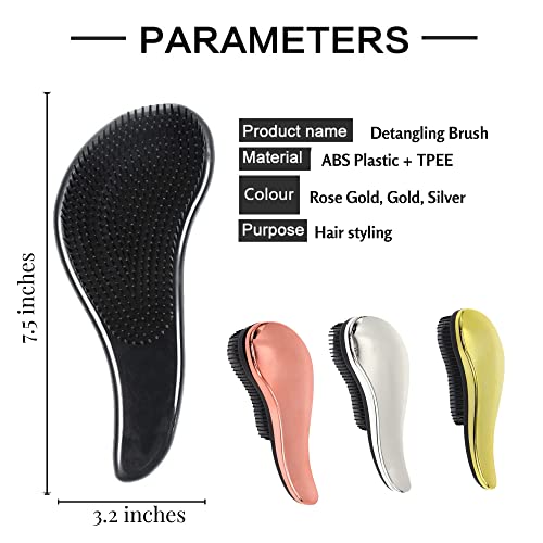 Art Naturals Detangling Brush for Smooth, Tangle-Free Hair Ideal for All Hair Types - Image 2