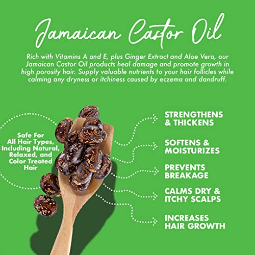 Artnaturals 16 oz Black Castor Oil Shampoo for Stronger, Nourished Hair - Image 5