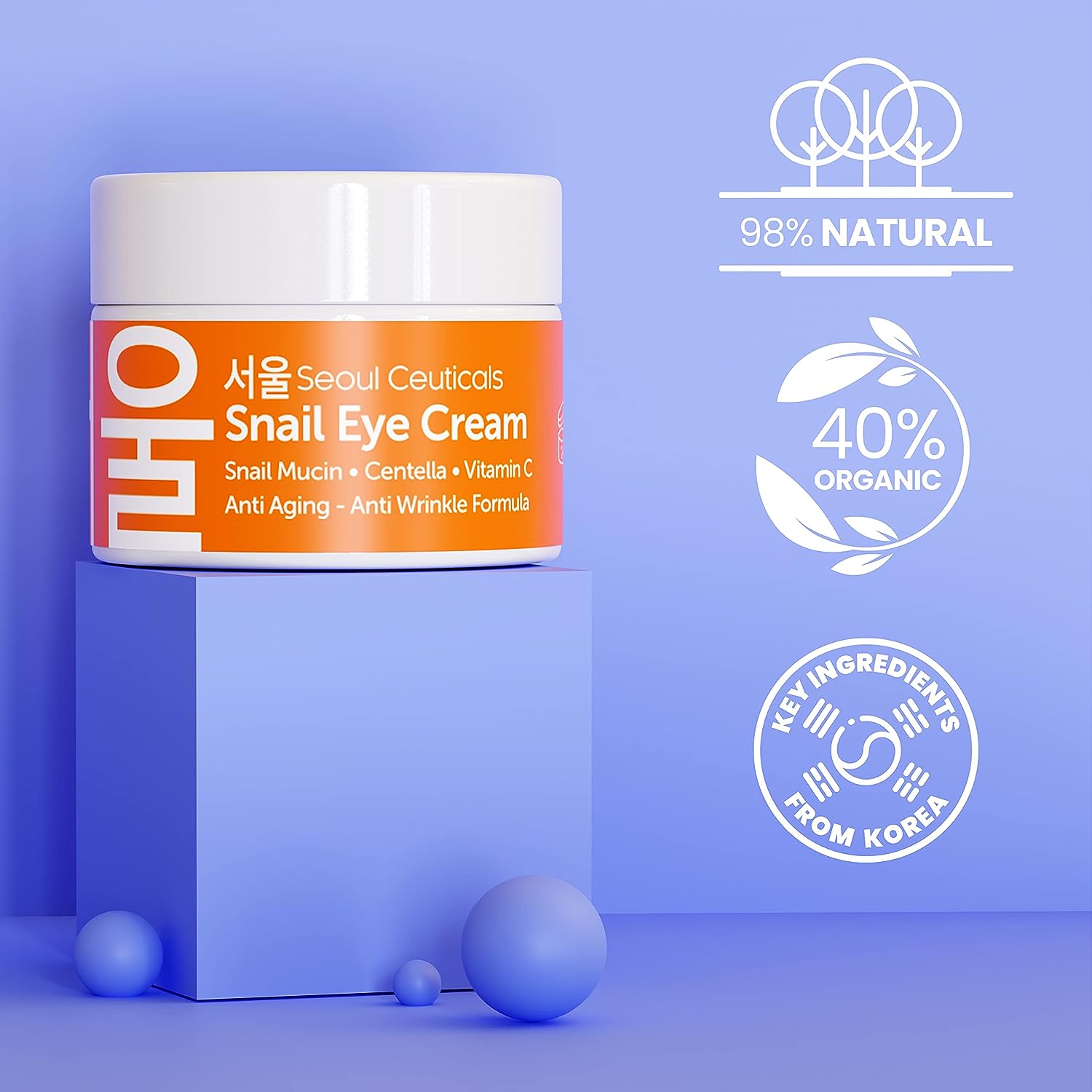 Asian Eye Cream 30ml Hydrating Formula for Brightening and Radiant Skin - Image 3