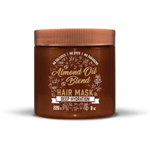 Nourishing Avocado Milk Hair Mask 8 oz Deep Hydration and Repair for All Hair Types