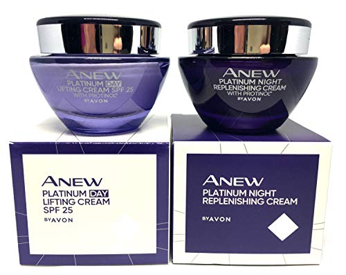 Avon Platinum Anti-Aging Eye and Lip Cream 0.5 oz for Youthful Skin