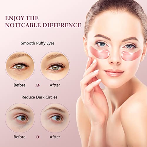 Azure Rose Hydrating and Firming Collagen Eye Pads, 30 Count Pack - Image 2