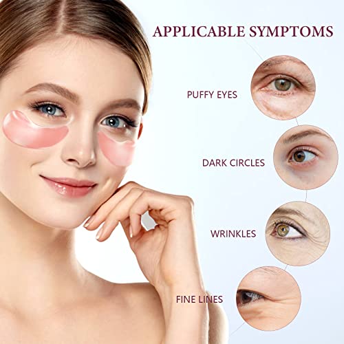 Azure Rose Hydrating and Firming Collagen Eye Pads, 30 Count Pack - Image 5