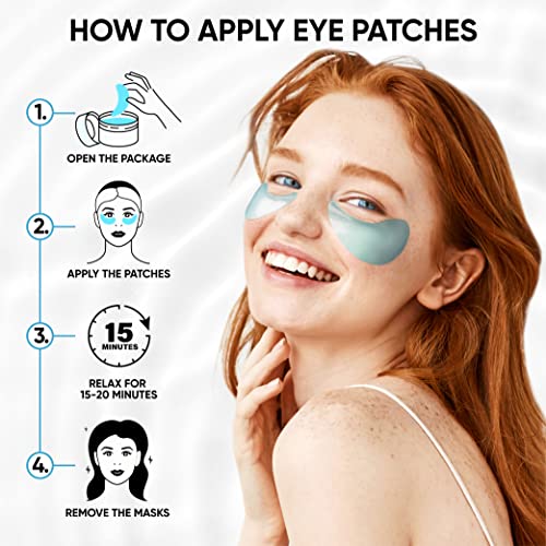 Azure Vitamin C Collagen Eye Pads for Hydration and Brightening 30 Count - Image 7