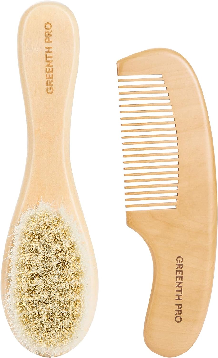 Soft Bristle Gentle Baby Hair Brush for Babies and Toddlers Sensitive Scalps - Image 2