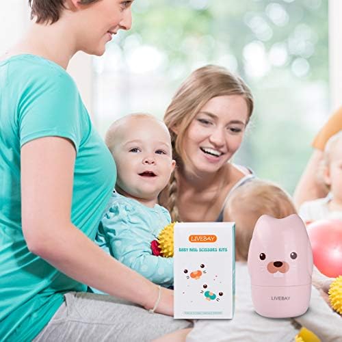 Infant Safety Nail Clippers with Blunt Tip Scissors for Gentle Baby Grooming - Image 6