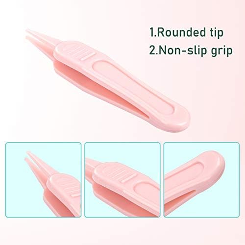 Infant Safety Nail Clippers with Blunt Tip Scissors for Gentle Baby Grooming - Image 4