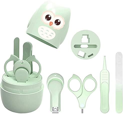 Infant Safety Nail Clippers and Scissors Set with Ergonomic Design - Image 2