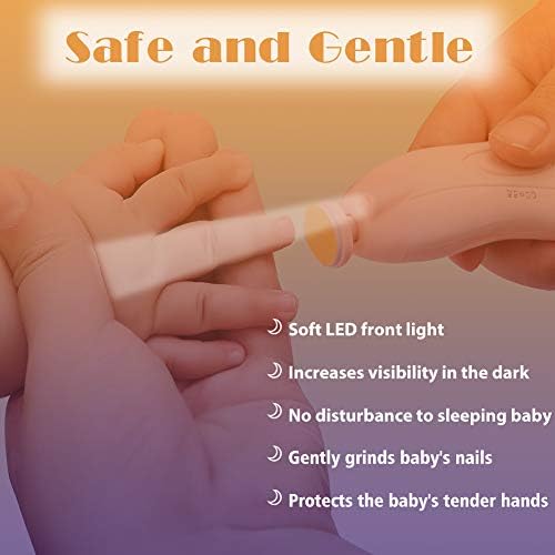 Baby Nail Clippers with LED Light and Safety Clip for Gentle Grooming - Image 5