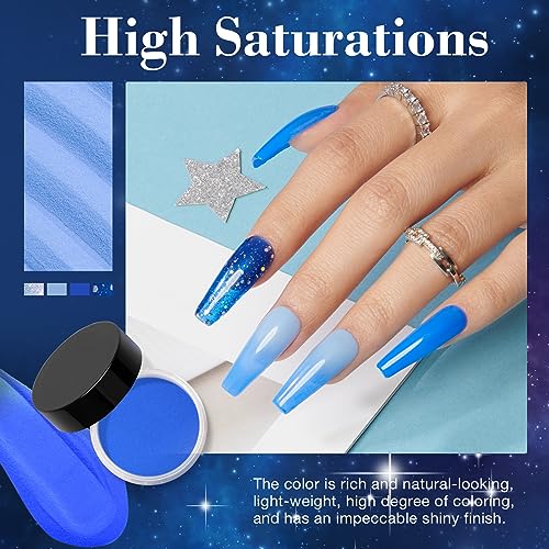 Soft Matte Finish Baby Powder Nails Set 15g Capacity for Effortless Beauty - Image 3