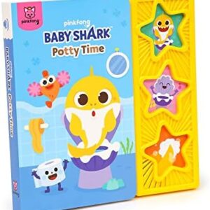 Baby Shark themed hairbrush for kids.