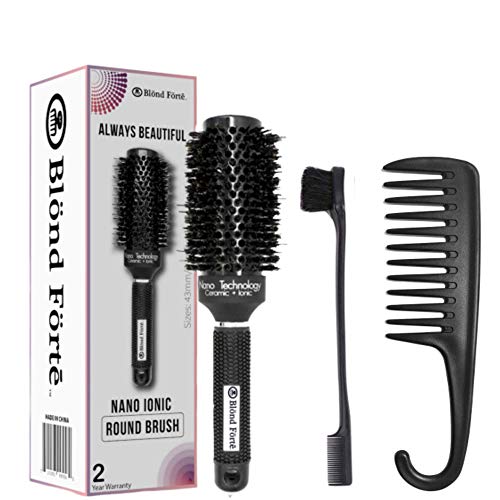Babyliss Ionic Smoothing Hair Brush for Shiny Hair Ergonomic Design
