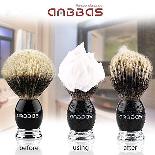 Premium Badger Hair Brush with Natural Scent for Effortless Grooming and Styling - Image 2