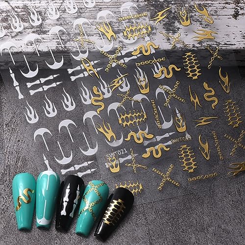 ?Barbed Wire Nails: Edgy Acrylic Design? - Image 6
