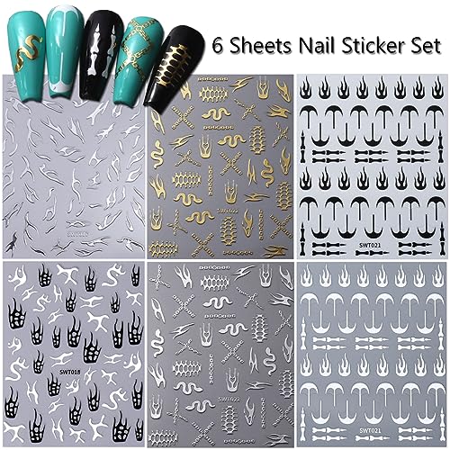 ?Barbed Wire Nails: Edgy Acrylic Design? - Image 7