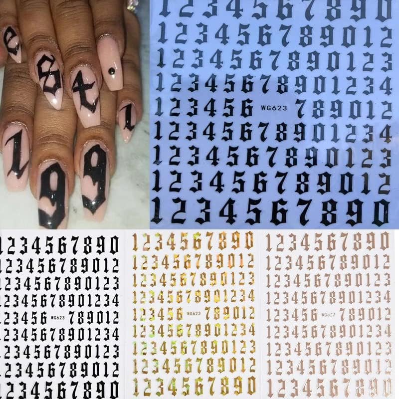 Billie Eilish Style Acrylic Nail Design Kit for Enthusiasts - Image 2