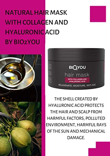 Bio2you Nourishing Hair Mask 200ml for Silky Smooth Hair Treatment - Image 5