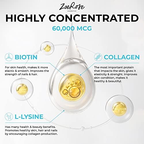 Biotin Collagen Leave-In Conditioner for Healthy Hair Growth 8 Ounce - Image 2