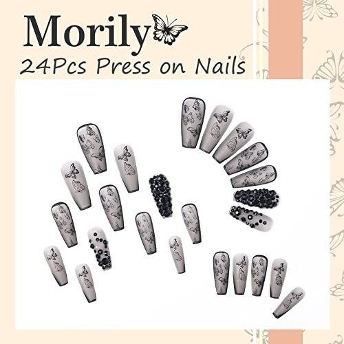 ?Black Acrylic Nail Designs? - Image 2