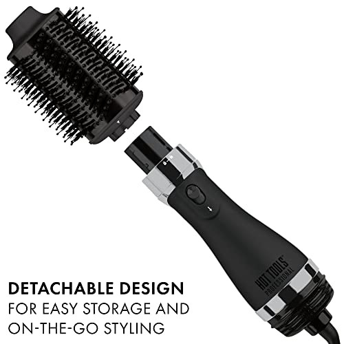 Gentle Detangling Black and Gold Hair Brush with Soft Bristles for Effortless Styling - Image 6