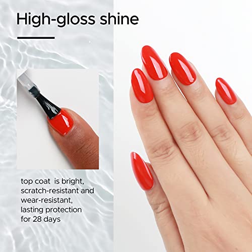 Monochrome Black and White Gel Nail Art Kit for Elegant and Stylish Manicures - Image 5