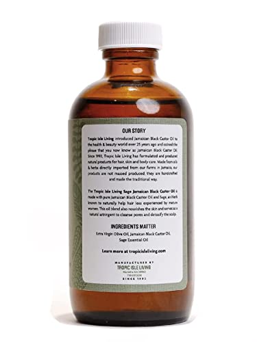 Black Castor Flaxseed Oil Leave-In Conditioner for Softness Moisture 8 oz - Image 2