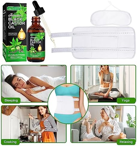 Natural Black Castor Oil for Baby Hair Growth 4 oz Moisturizer - Image 7
