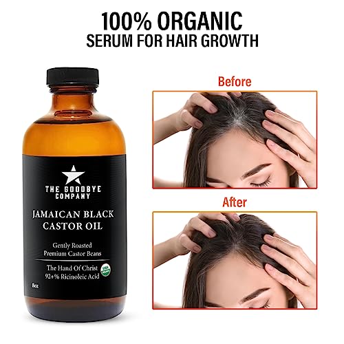 2 oz Black Castor Oil Lash Growth Serum for Thicker, Fuller Lashes - Image 3