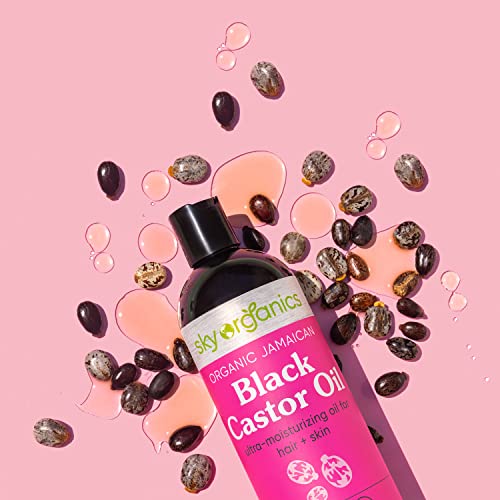 Black Castor Oil for Hair Regrowth Natural Treatment 4 oz Size for Thinning Hair - Image 5