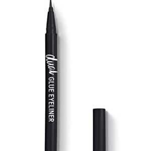 Black Eyeliner with Adhesive for Easy Application and Long-Lasting Wear