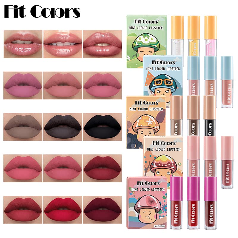 New Bold Black Eyeshadow and Red Lipstick Makeup Set - Image 9